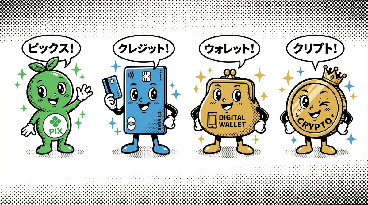 Métodos de Pagamento Leaobet - PIX, Cartões e Criptomoedas